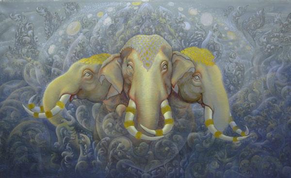 นิทรรศการจิตรกรรม “ทางช้างเผือก”