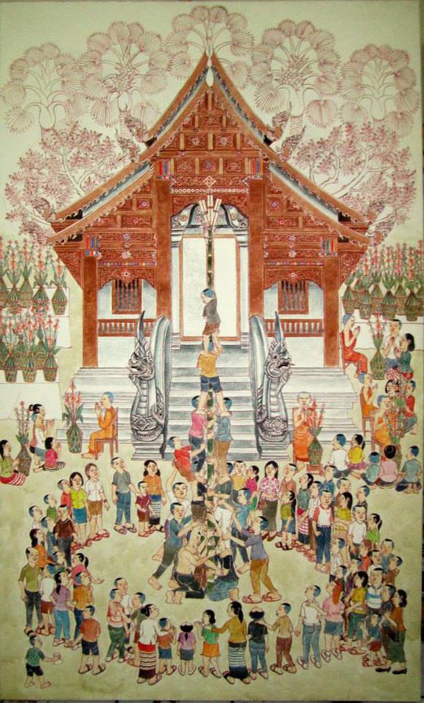 นิทรรศการ "King and Buddhism Lanna Art"