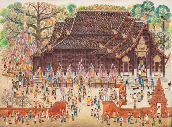 นิทรรศการ "King and Buddhism Lanna Art" นิทรรศการ "King and Buddhism Lanna Art"