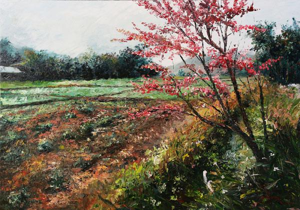 เสน่ห์ธรรมชาติ 2 ขนาดภาพ 70 x 100 cm. เทคนิค สีอะคริลิก เกรียง บน canvas เสน่ห์ธรรมชาติ 2 ขนาดภาพ 70 x 100 cm. เทคนิค สีอะคริลิก เกรียง บน canvas