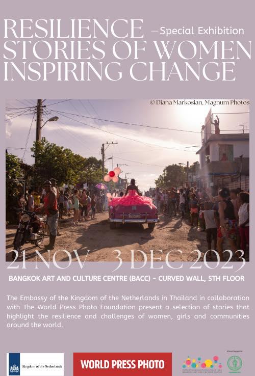 นิทรรศการ "Resilience Stories of Women Inspiring Change"