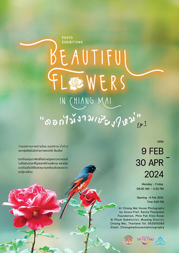 นิทรรศการภาพถ่าย "ดอกไม้งามเชียงใหม่ ครั้งที่ 1 : Beautiful Flowers in Chiang Mai Ep.1"