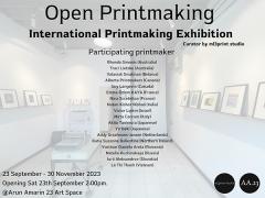 นิทรรศการศิลปะภาพพิมพ์ระดับนานาชาติ "Open printmaking"