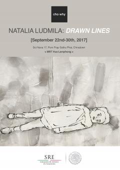 นิทรรศการ "Natalia Ludmila: Drawn Lines"