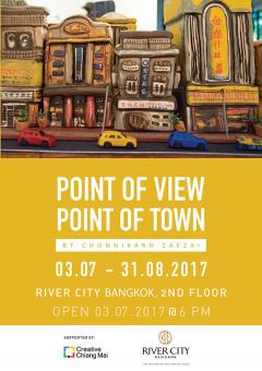 นิทรรศการศิลปกรรม "มุมมอง มุมเมือง : Point of View, Point of Town" 
