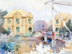 นิทรรศการ “เที่ยวไปกับสีน้ำ : On location with watercolor”