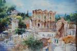 นิทรรศการภาพวาดสีน้ำชุด “สีสัน...การเดินทาง”