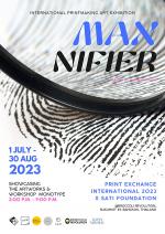 นิทรรศการศิลปะภาพพิมพ์ "Maxnifier"
