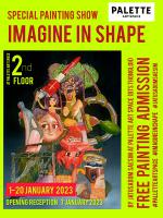 นิทรรศการ "Imagine in shape : จินตนาการในรูปทรง"