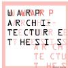 WARP : Architectural Thesis Exhibition 2015